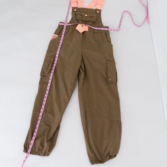 Free People FP Movement Morning Meadow Green Utility Onesie Jumpsuit Gorpcore S - Picture 4 of 14